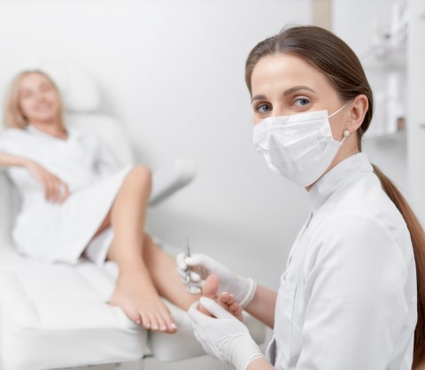 Важный шаг к здоровым стопам. БЕСПЛАТНАЯ дезинфекция обуви на первом визите! фото